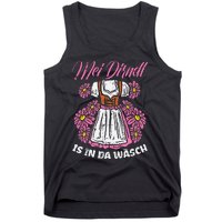 Mei Dirndl In Da Wasch Oktoberfest Funny German Tank Top