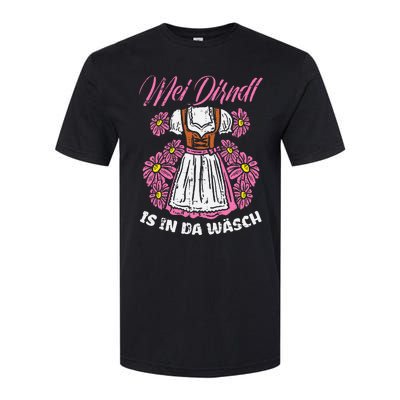 Mei Dirndl In Da Wasch Oktoberfest Funny German Softstyle CVC T-Shirt