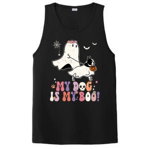 My Dog Is My Boo Boston Terrier Pumpkin Ghost Halloween Meaningful Gift PosiCharge Competitor Tank