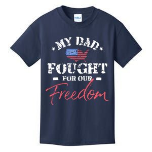 My Dad Is A Veteran Kids T-Shirt