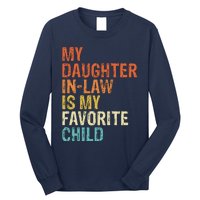 My Daughter In Law Is My Favorite Child Vintage Long Sleeve Shirt