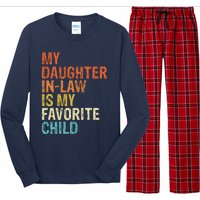 My Daughter In Law Is My Favorite Child Vintage Long Sleeve Pajama Set