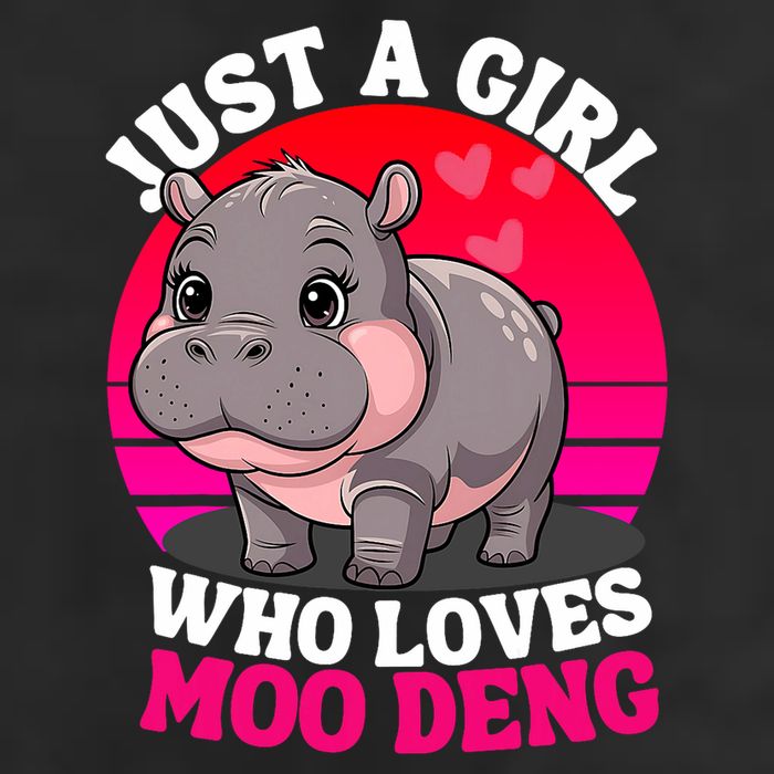 Moo Deng Just A Girl Who Loves Moo Deng Cute Baby Hippo 11oz C Handle Ceramic Mug
