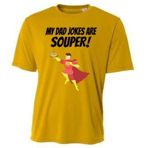 My Dad Jokes Are Souper! Hilariously Bad Gift Cooling Performance Crew T-Shirt