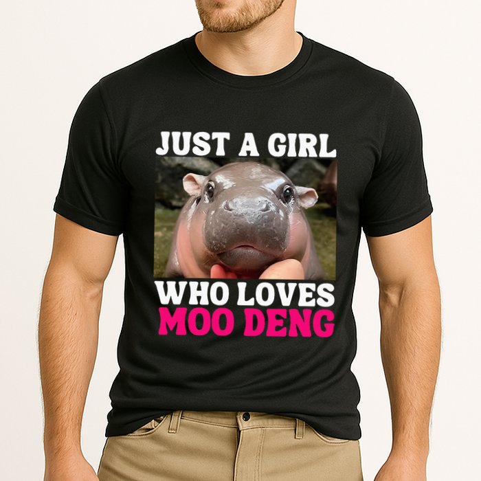 Moo Deng Just A Girl Who Loves Moo Deng Cooling Performance Crew T-Shirt
