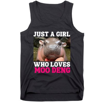 Moo Deng Just A Girl Who Loves Moo Deng Tank Top