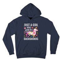 MotherS Day Just A Girl Who Loves Dachshunds Hoodie