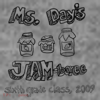 Ms. DayS Jam Boree Sixth Grade Class 2009 New Girl Funny 7-Panel Snapback Hat