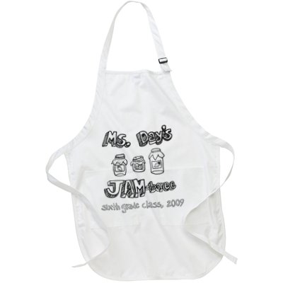 Ms. DayS Jam Boree Sixth Grade Class 2009 New Girl Funny Apron