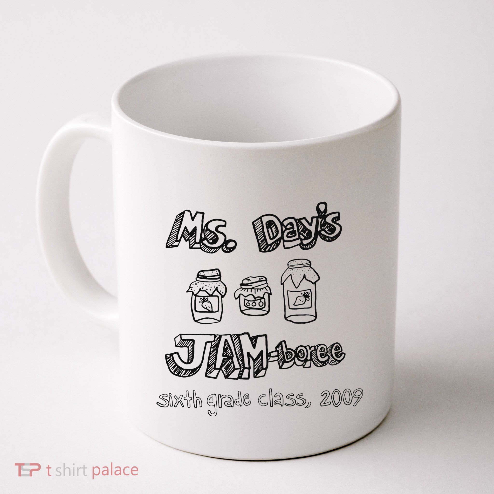 Ms. DayS Jam Boree Sixth Grade Class 2009 New Girl Funny Mug