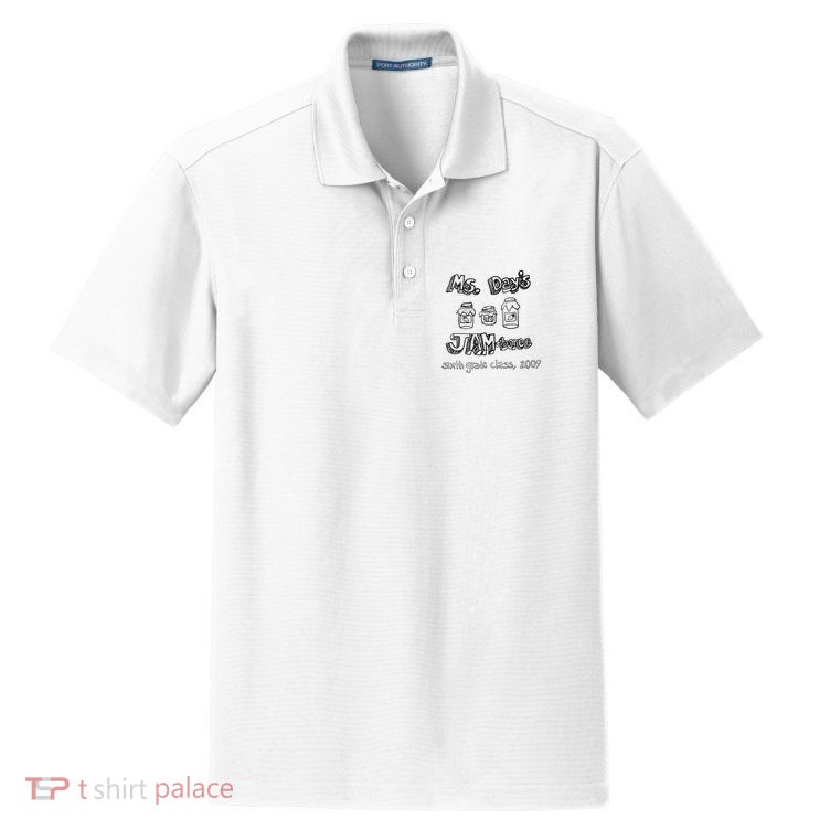 Ms. DayS Jam Boree Sixth Grade Class 2009 New Girl Funny Dry Zone Grid Polo