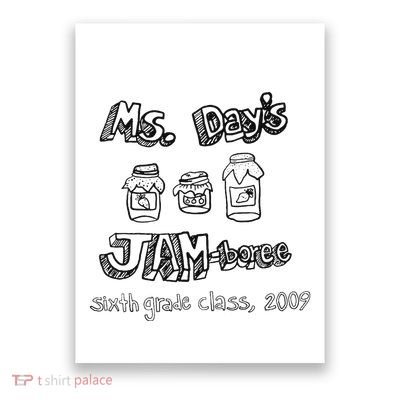 Ms. DayS Jam Boree Sixth Grade Class 2009 New Girl Funny Poster