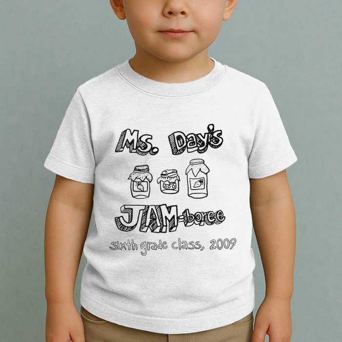 Ms. DayS Jam Boree Sixth Grade Class 2009 New Girl Funny Toddler T-Shirt