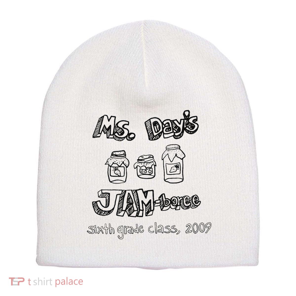Ms. DayS Jam Boree Sixth Grade Class 2009 New Girl Funny Short Acrylic Beanie