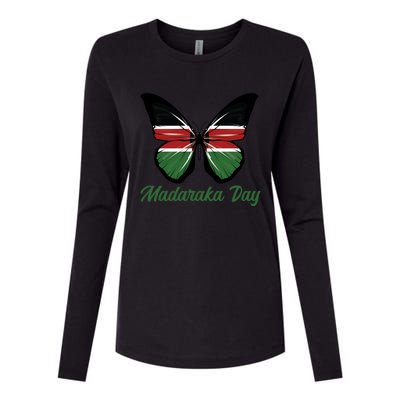 Madaraka Day Kenya Family Funny Gift Gift Womens Cotton Relaxed Long Sleeve T-Shirt