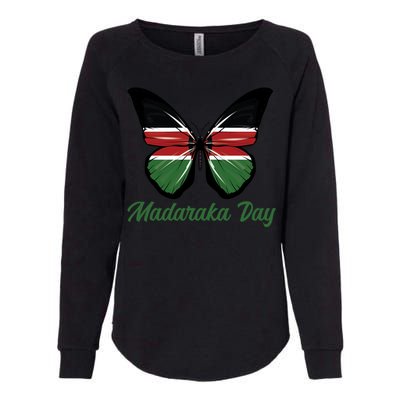 Madaraka Day Kenya Family Funny Gift Gift Womens California Wash Sweatshirt