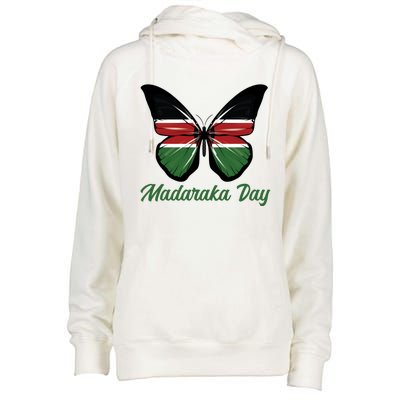 Madaraka Day Kenya Family Funny Gift Gift Womens Funnel Neck Pullover Hood