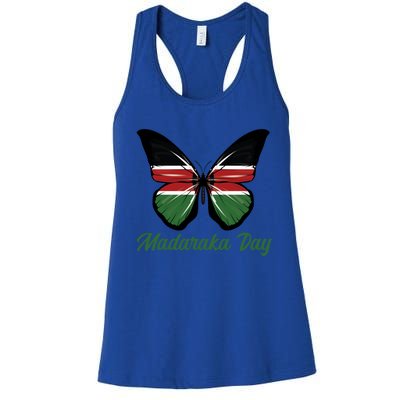 Madaraka Day Kenya Family Funny Gift Gift Women's Racerback Tank