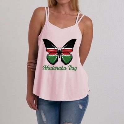 Madaraka Day Kenya Family Funny Gift Gift Women's Strappy Tank