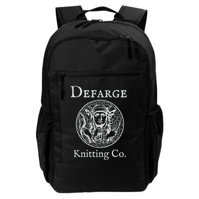 Madame Defarge Knitting School Charles Dickens Daily Commute Backpack