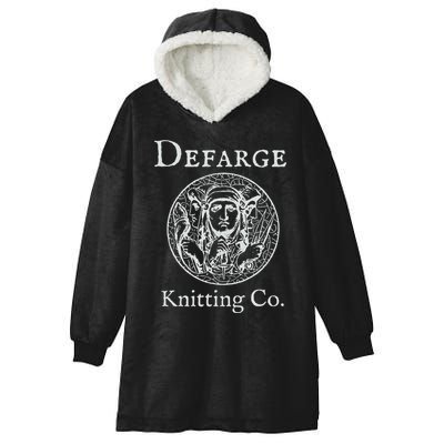 Madame Defarge Knitting School Charles Dickens Hooded Wearable Blanket
