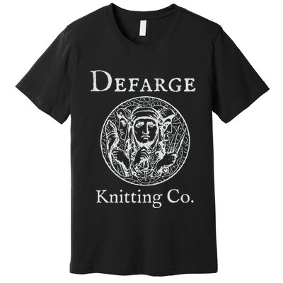 Madame Defarge Knitting School Charles Dickens Premium T-Shirt