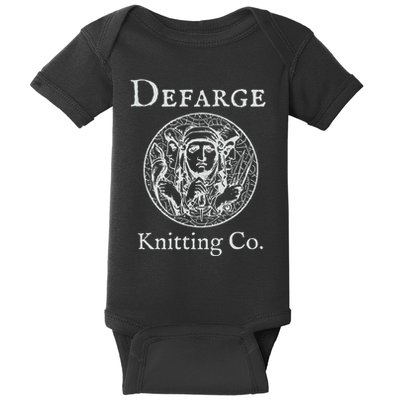 Madame Defarge Knitting School Charles Dickens Baby Bodysuit