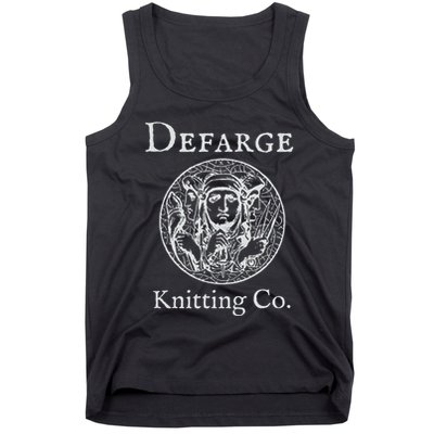 Madame Defarge Knitting School Charles Dickens Tank Top