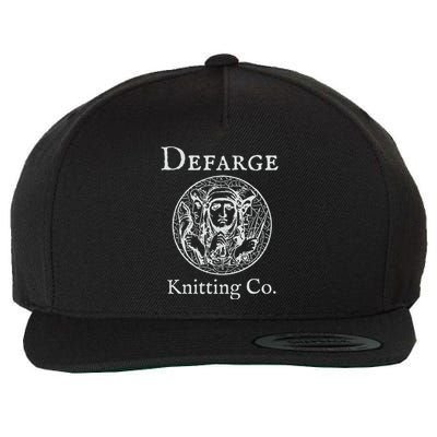 Madame Defarge Knitting School Charles Dickens Wool Snapback Cap
