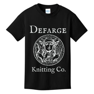 Madame Defarge Knitting School Charles Dickens Kids T-Shirt