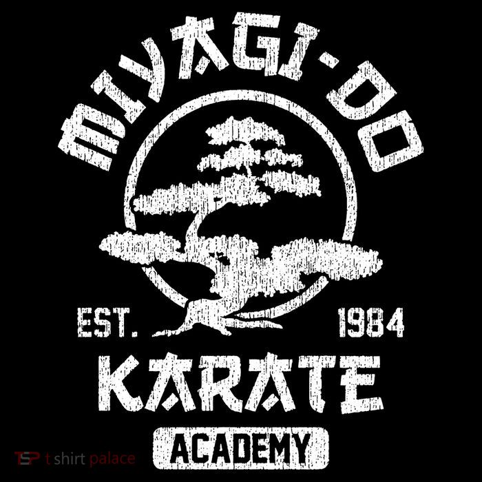 Miyagi Do Karate Academy High Crown Mesh Back Trucker Hat