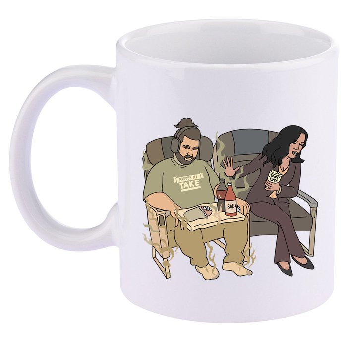 Max Dolente Kamala Harris 11oz C Handle Ceramic Mug