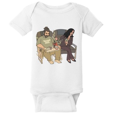 Max Dolente Kamala Harris Baby Bodysuit