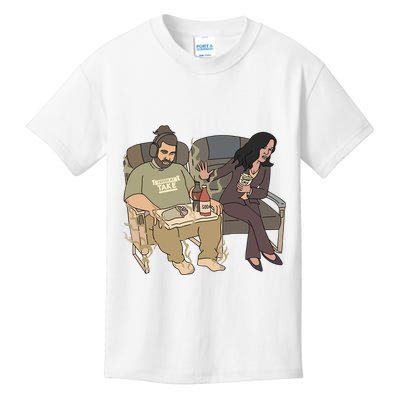 Max Dolente Kamala Harris Kids T-Shirt