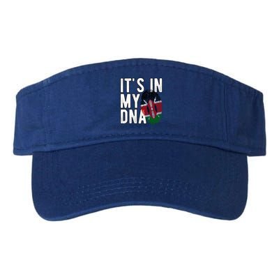 Madaraka Day Kenya ItS My Dna Meaningful Gift Valucap Bio-Washed Visor