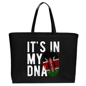 Madaraka Day Kenya ItS My Dna Meaningful Gift Cotton Canvas Jumbo Tote