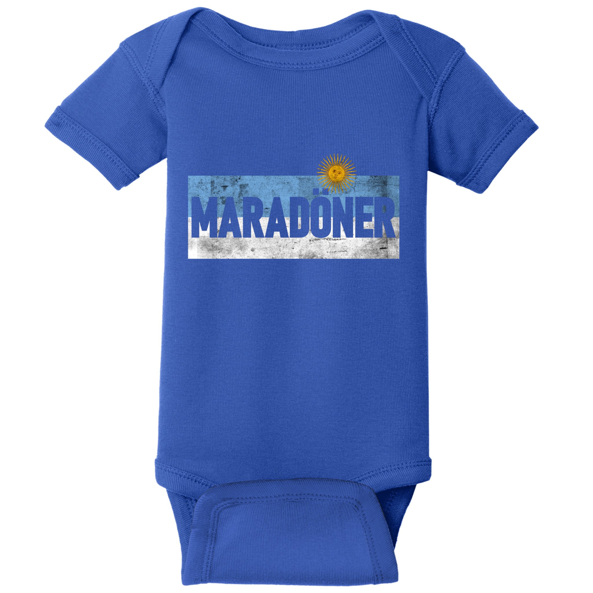 MaradöNer Doner Kebab Argentina Vintage Funny Gift Baby Bodysuit