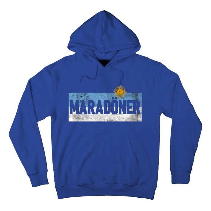 MaradöNer Doner Kebab Argentina Vintage Funny Gift Tall Hoodie