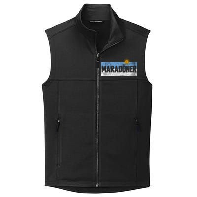 MaradöNer Doner Kebab Argentina Vintage Funny Gift Collective Smooth Fleece Vest