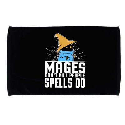 Mages Don't Kill People Spells Do Halloween Microfiber Hand Towel