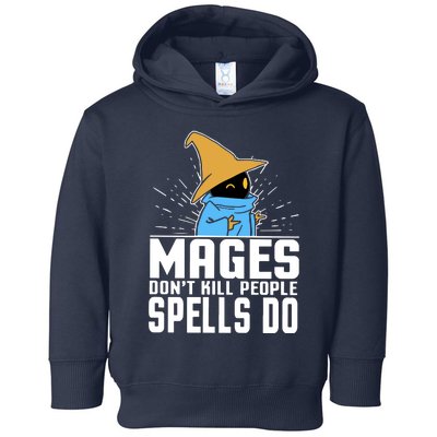 Mages Don't Kill People Spells Do Halloween Toddler Hoodie