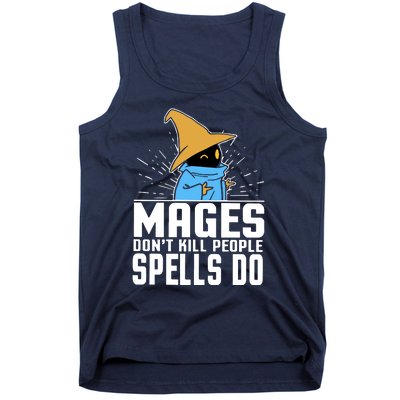 Mages Don't Kill People Spells Do Halloween Tank Top