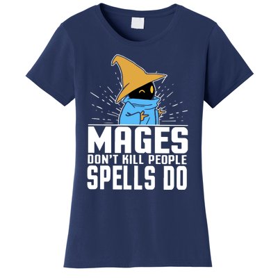 Mages Don't Kill People Spells Do Halloween Women's T-Shirt