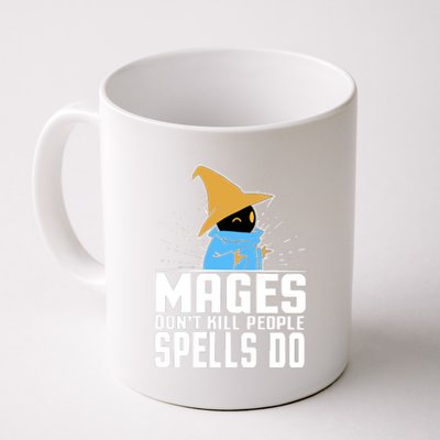 Mages Don't Kill People Spells Do Halloween Coffee Mug