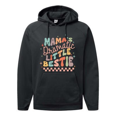 Mamas Dramatic Little Bestie Performance Fleece Hoodie