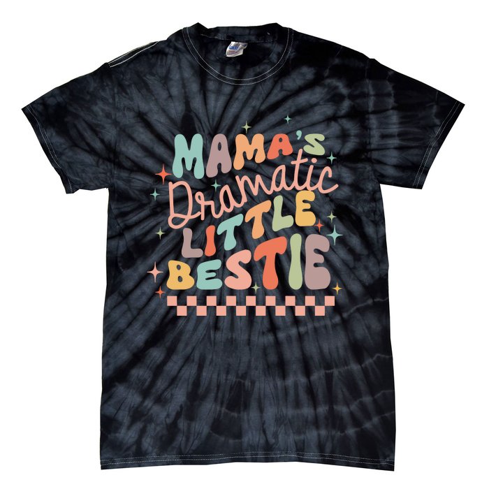 Mamas Dramatic Little Bestie Tie-Dye T-Shirt