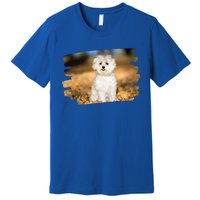 Maltese Dog Lover Gift Premium T-Shirt