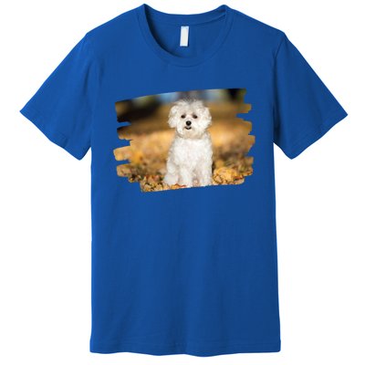 Maltese Dog Lover Gift Premium T-Shirt