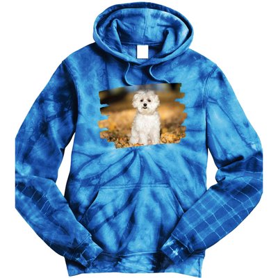 Maltese Dog Lover Gift Tie Dye Hoodie