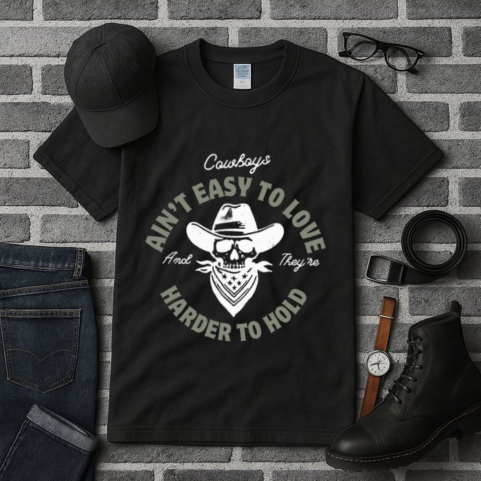 Mamas DonT Let Your Babies Grow Up To Be Cowboys Country Tall T-Shirt